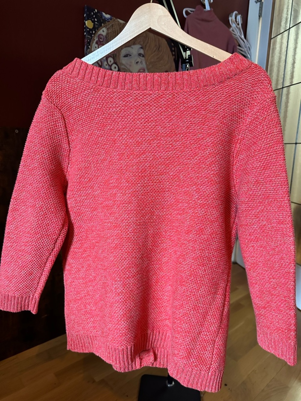 Textured Knit Button-Up Sweater by Ann Taylor - Picture 15 of 17